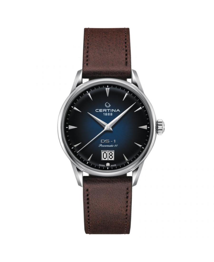 Men Swiss Classic Automatic Watch Certina C029.426.16.041.00 Blue Dial