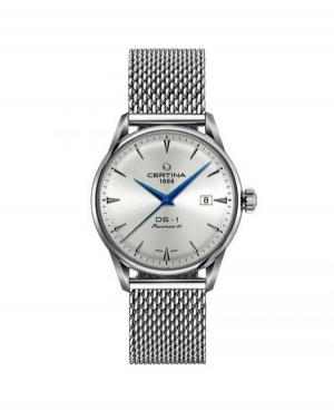 Mężczyźni klasyczny Luxury Szwajcar automatyczny analogowe Zegarek CERTINA C029.807.11.031.02 Srebrna Dial 40mm