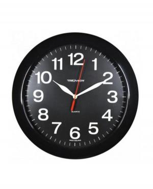 Wall clock 11100196 Plastic Black