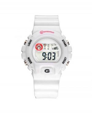 Детские часы 8566 WH Спортивные Многофункциональные MINGRUI Кварцевый Белый