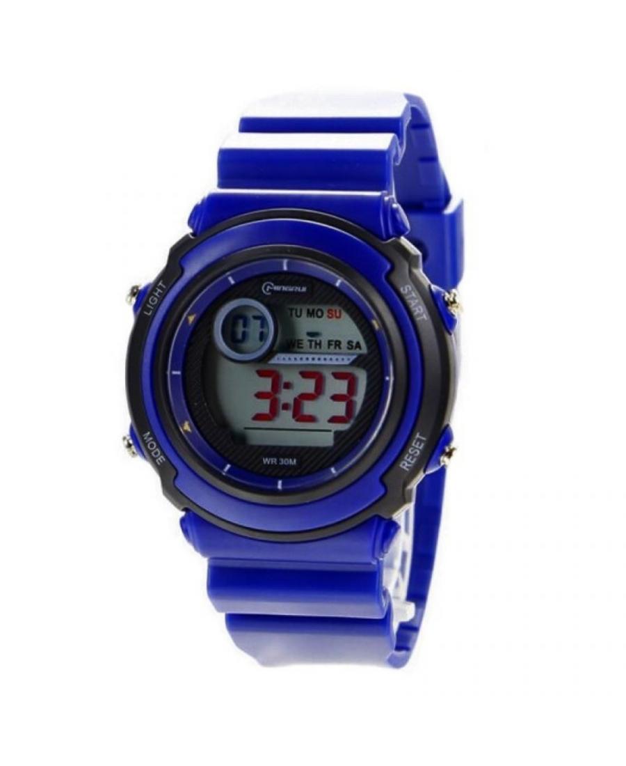 Детские часы 8567 DKBL Спортивные Многофункциональные MINGRUI Кварцевый Черный Dial