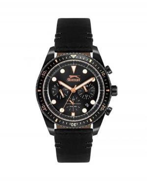 Men Fashion Sports Quartz Watch Slazenger SL.9.6268.2.04 Black Dial