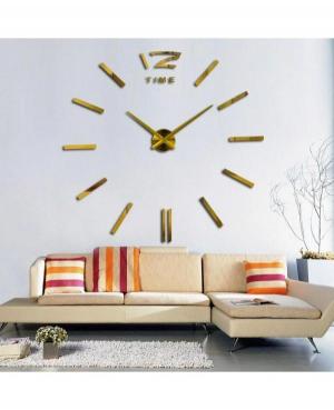 3D DIY Wall Clock SL 3D-002 Настенные часы Plastic Dark gold color