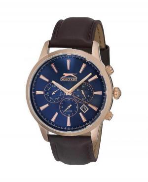 Mężczyźni Moda klasyczny kwarcowy analogowe Zegarek SLAZENGER SL.9.6271.2.02 Niebieska Dial 43mm