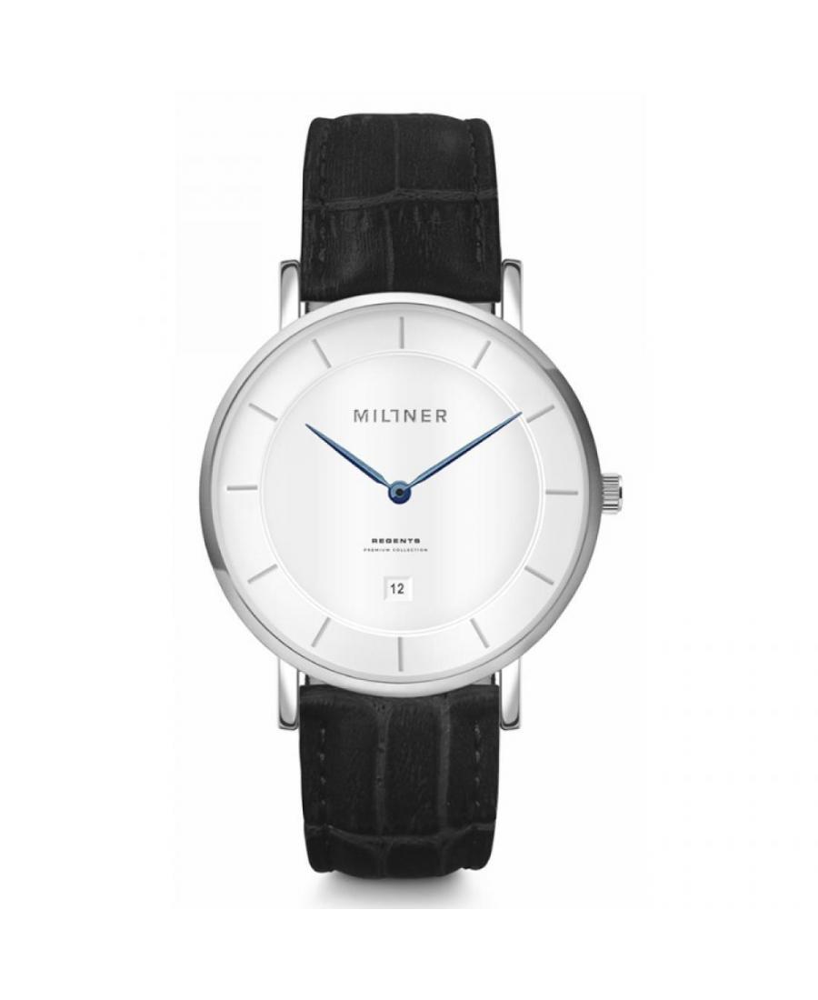 Men Fashion Quartz Watch Millner 8425402504611 White Dial