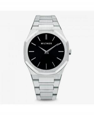 Men Fashion Quartz Watch Millner 8425402506165 Black Dial