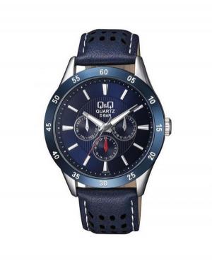 Mężczyźni Japonia klasyczny kwarcowy Zegarek Q&Q CE02J502Y Niebieska Wybierz