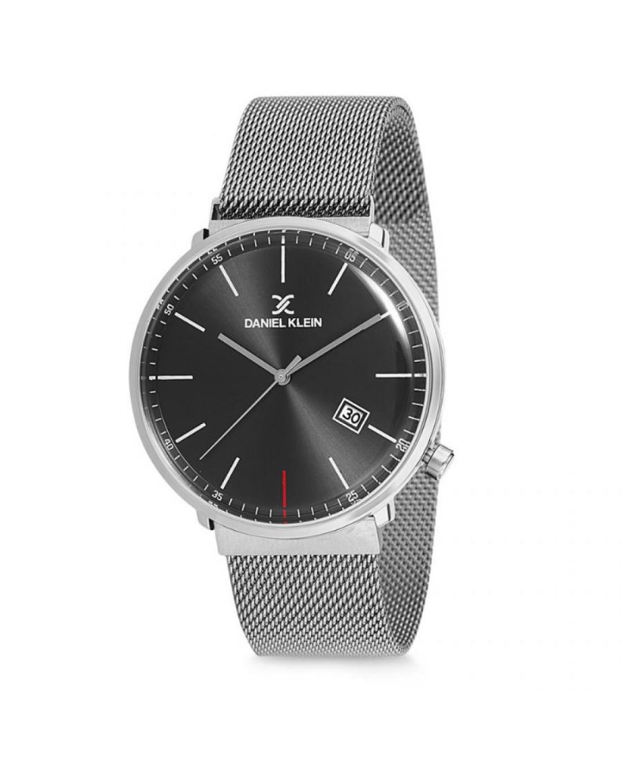 Mężczyźni Moda klasyczny kwarcowy analogowe Zegarek DANIEL KLEIN DK12243-5 Czarny Dial 42mm