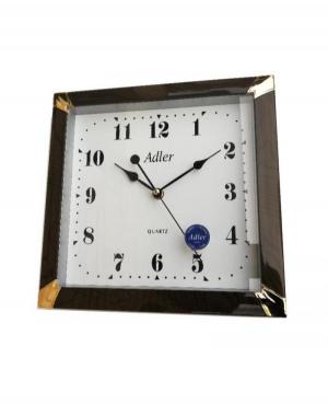ADLER 30089 DARK WALNUT Wall clock Plastic Walnut