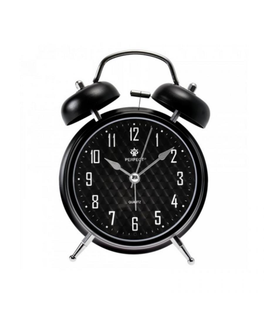 PERFECT PT256-1320 BLACK Alarm clock Metal Black