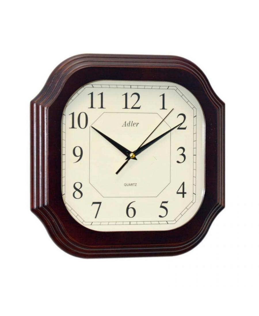 ADLER 21005W Wall clock Wood Walnut