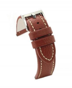 Watch Strap Diloy 376EA.24.8 Brown 24 mm