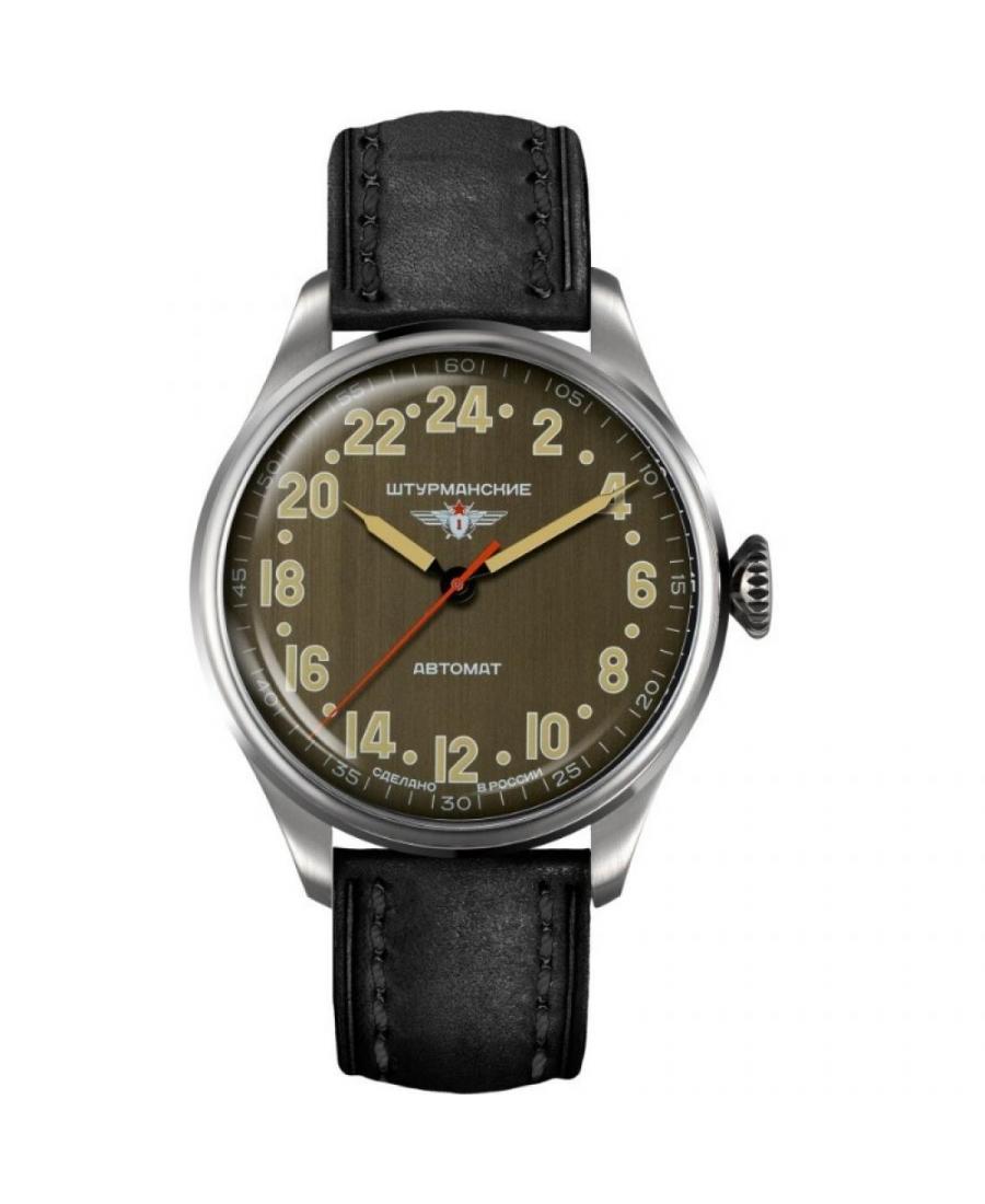 Mężczyźni Moda automatyczny analogowe Zegarek STURMANSKIE 2431/6821343 Brązowy Dial 42mm