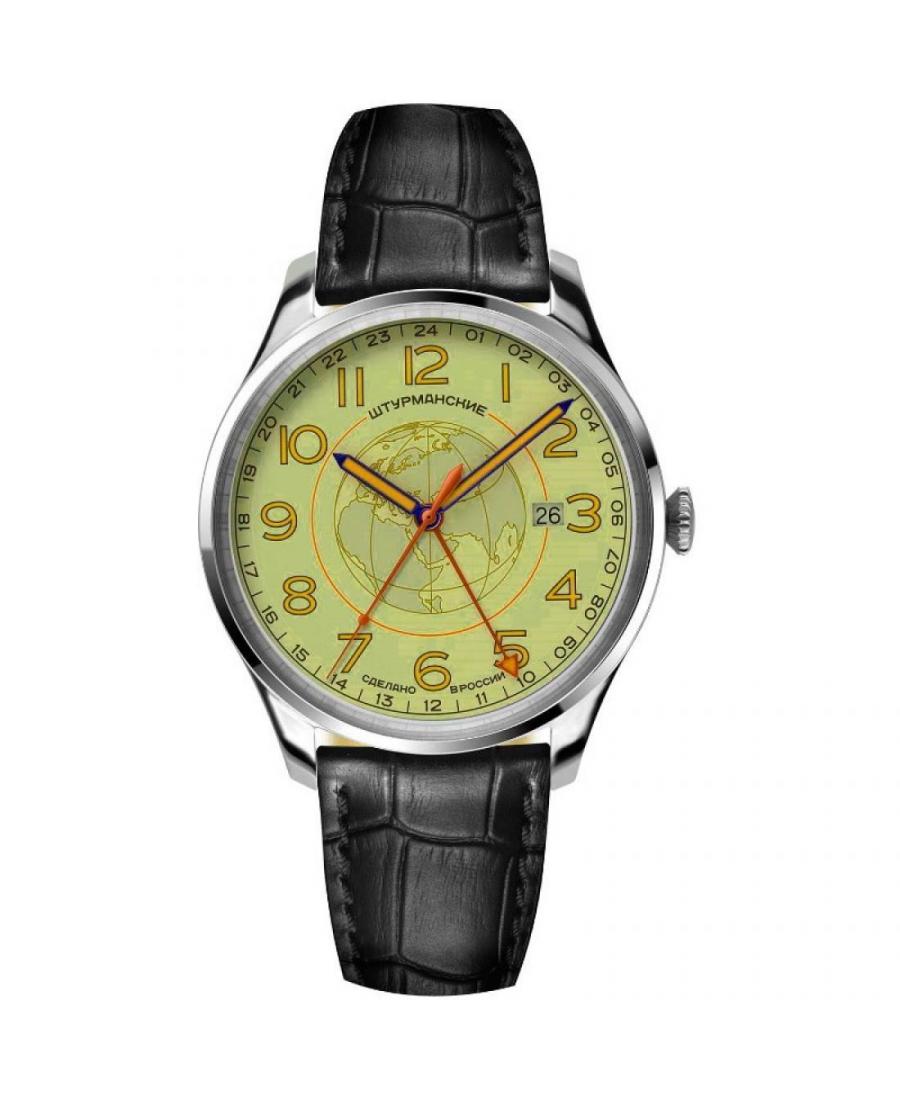 Men Classic Quartz Watch STURMANSKIE 51524/1071664 Yellow Dial