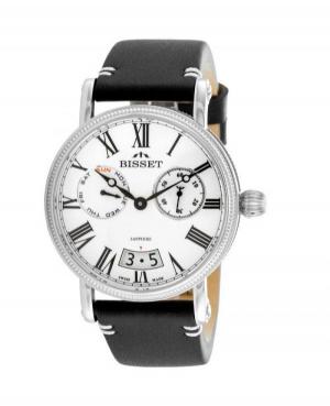 Men Swiss Classic Quartz Watch Bisset BSCF36SRWX05AX White Dial