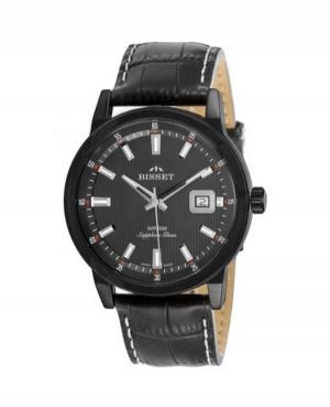Men Swiss Classic Quartz Watch Bisset ZEGBSCE62BIBX05BX Black Dial
