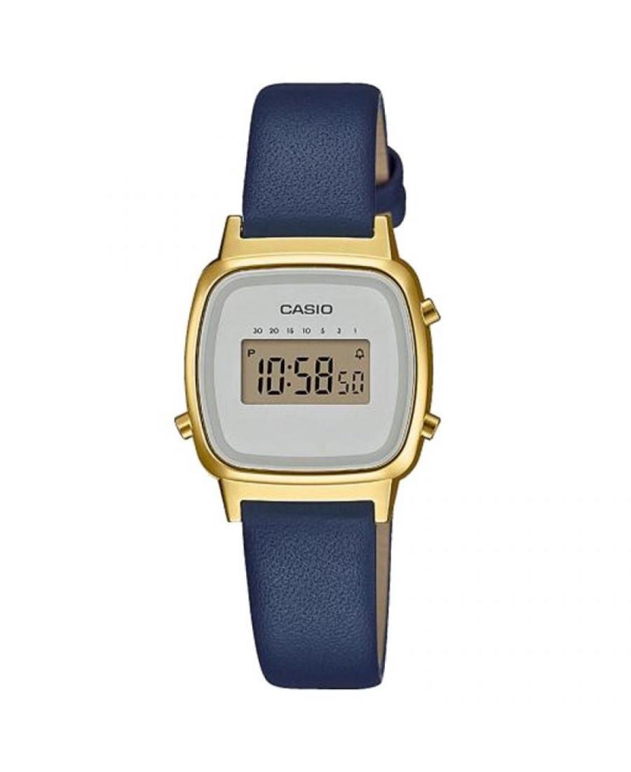 Women Functional Japan Quartz Digital Watch Alarm CASIO LA670WEFL-2EF Grey Dial 25mm