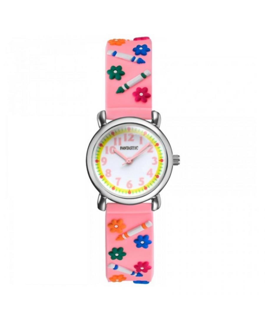 Детские часы FNT-S162 Fashion Классические Кварцевый Белый Dial