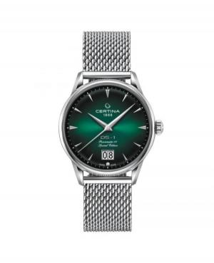 Mężczyźni klasyczny Luxury Szwajcar automatyczny analogowe Zegarek CERTINA C029.426.11.091.60 Zielony Dial 41mm