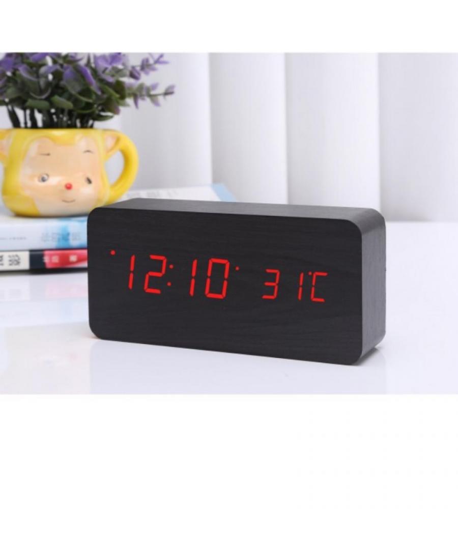 Electric LED Alarm Clock XONIX GHY-010/BK/RED Plastic czarny Plastik Tworzywo Sztuczne Czarny