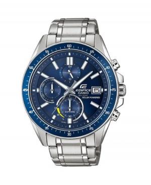 Men Classic Functional Japan Eco-Drive Analog Watch Chronograph CASIO EFS-S510D-2AVUEF Blue Dial 52mm