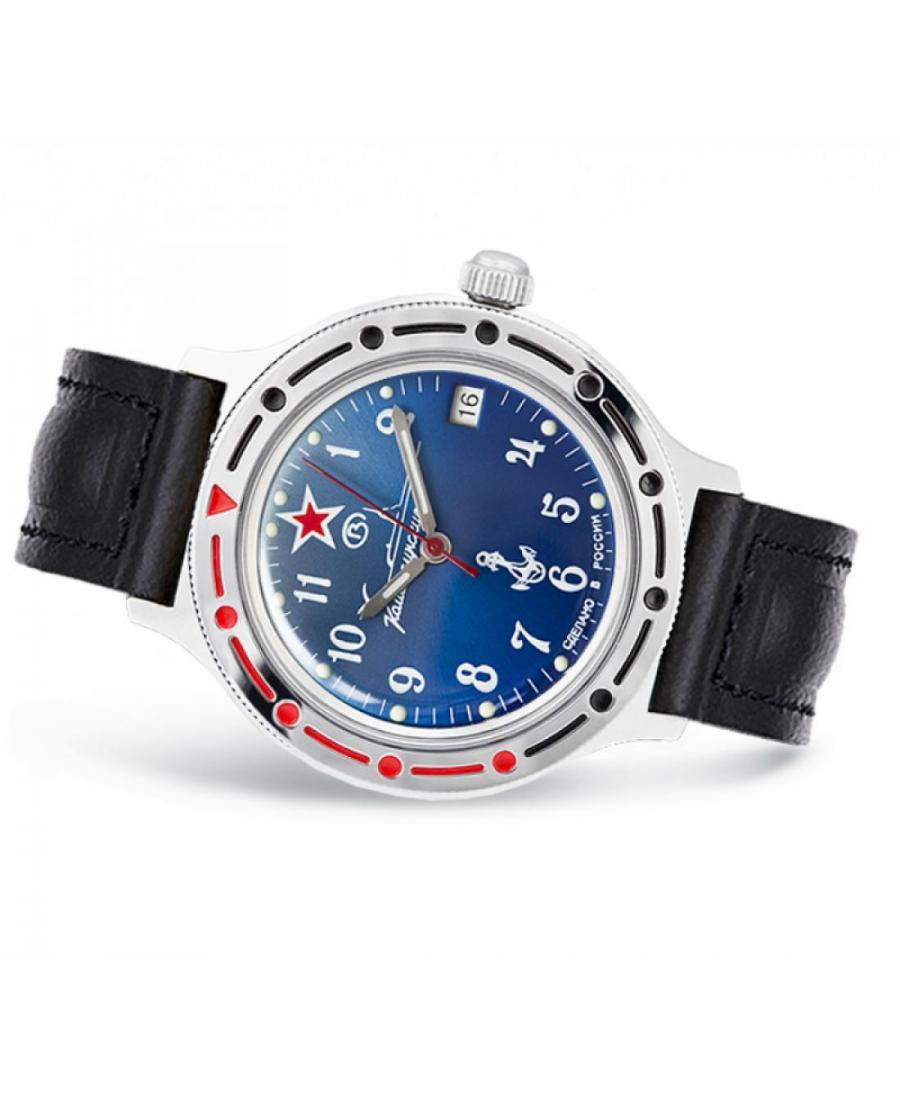 Men Automatic Watch Vostok 921289 Blue Dial