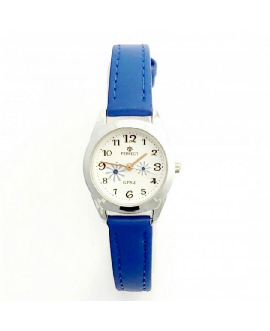 Zegarki dziecięce G195-S103 klasyczny PERFECT kwarcowy Biały Dial