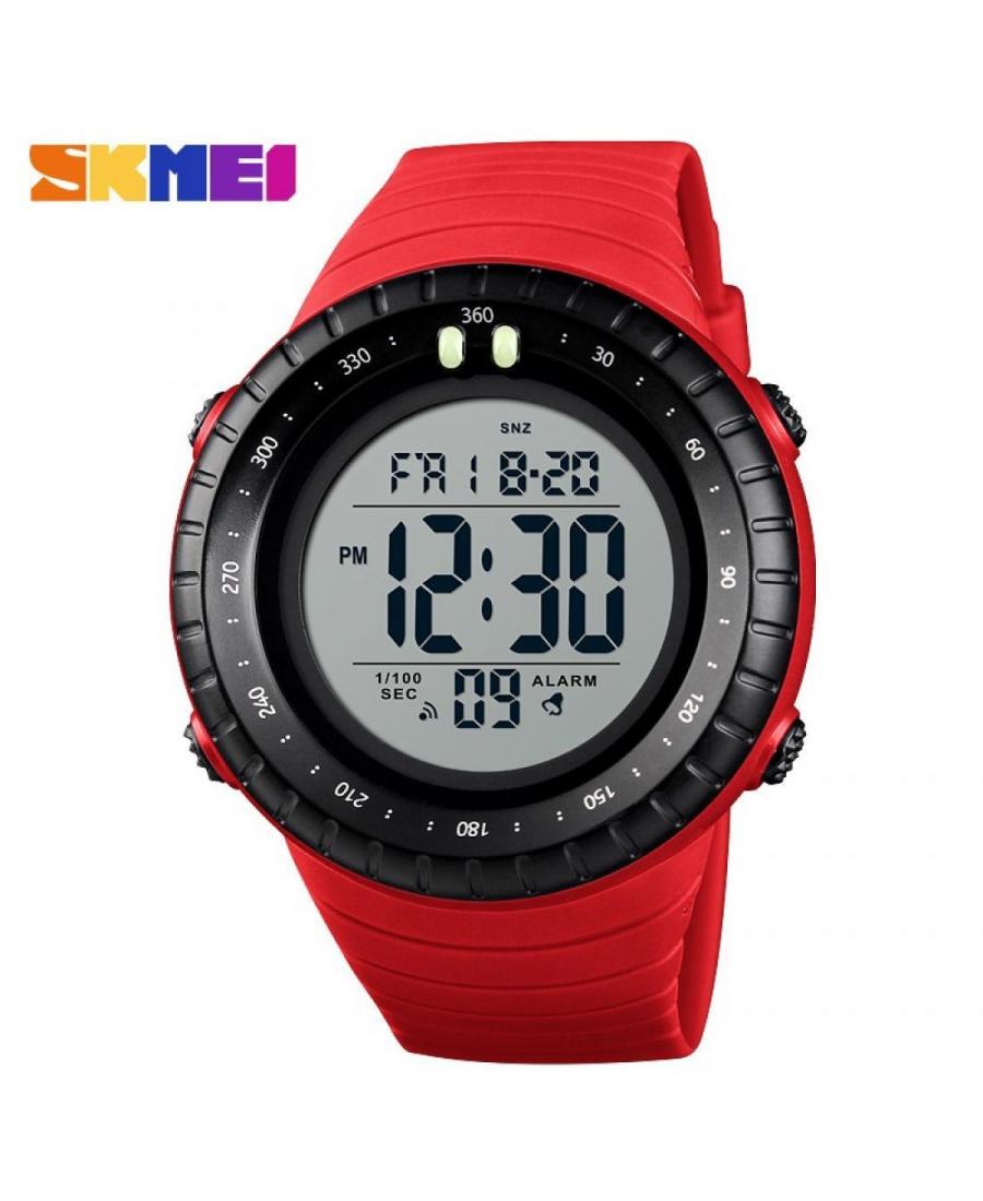 Men Functional Quartz Watch SKMEI 1420 RD Grey Dial