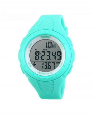 Women Functional Quartz Digital Watch Alarm SKMEI 1108 BU White Dial 39mm