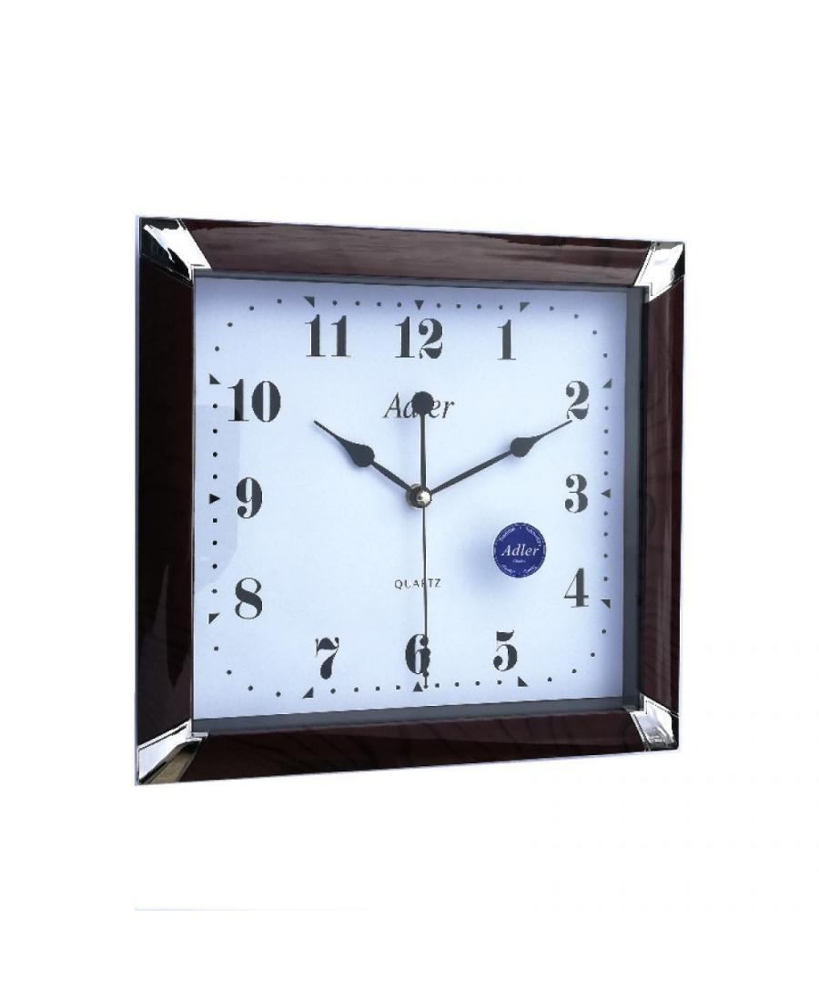 ADLER 30089 WALNUT Wall clock Plastic Walnut