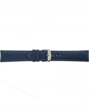 Watch Strap CONDOR 376R.05.22.W Blue 22 mm