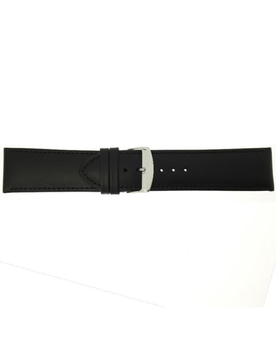 Watch Strap CONDOR 378R.01.26.W Black 26 mm