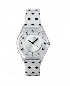 Women Fashion Classic Quartz Analog Watch FNT-P005 White Dial 38mm