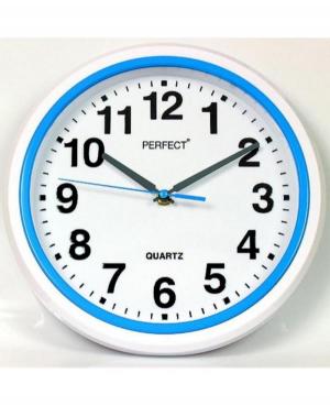 PERFECT Настенные кварцевые часы FX-5841/BLUE Пластик синий