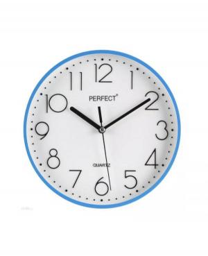 PERFECT Настенные кварцевые часы FX-5814/BLUE Пластик синий