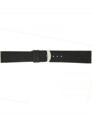 Watch Strap CONDOR Vegan 401R.05.20.W Imitation leather Black 20 mm