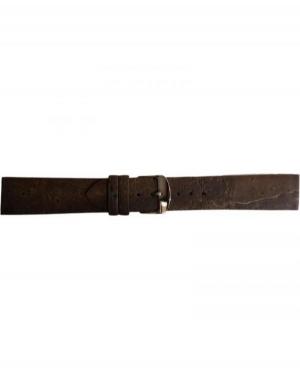 Watch Strap CONDOR Vegan 401R.02.20.W Imitation leather Brown 20 mm