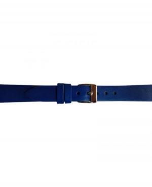 Watch Strap CONDOR Vegan 389R.5A.12.W Imitation leather Blue 12 mm