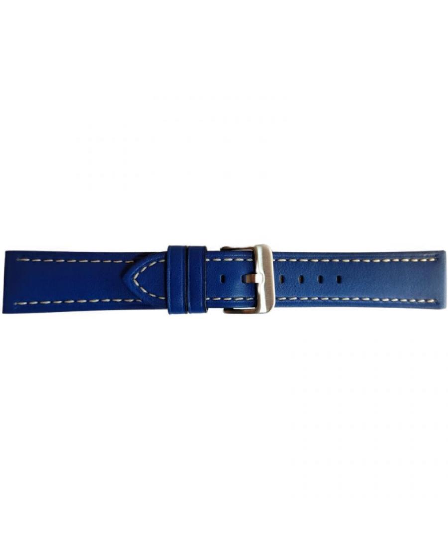 Watch Strap CONDOR 628R.05.22.W Blue 22 mm