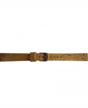 Watch Strap CONDOR Vegan 401R.08.14.W Imitation leather Beige 14 mm