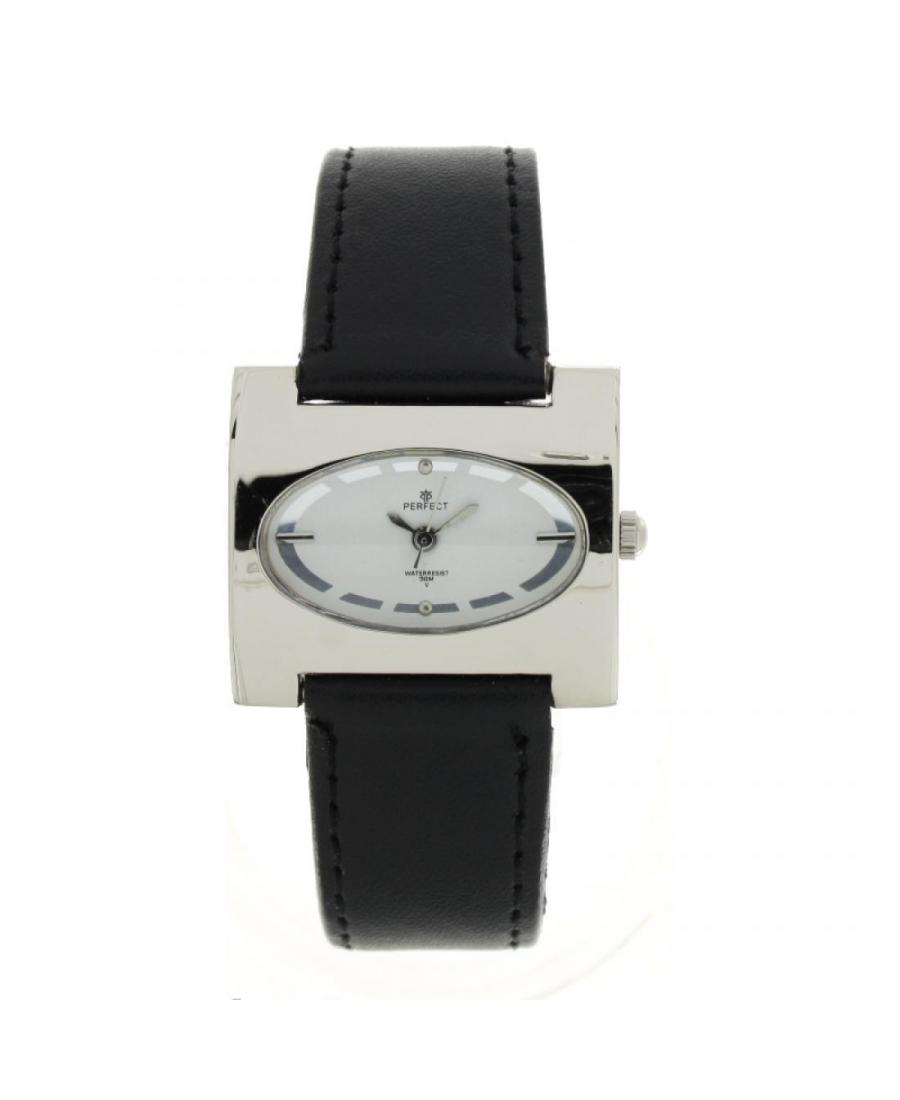 Kobiety Moda kwarcowy analogowe Zegarek PERFECT PRF-K01-056 Biały Dial 28mm