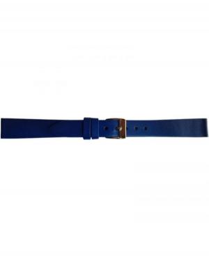 Watch Strap CONDOR Vegan 389R.5A.14.W Imitation leather Blue 14 mm