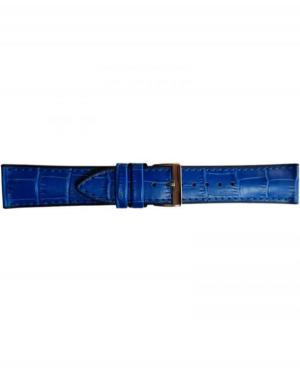 Watch Strap CONDOR 364R.02.22.W Silicone Blue 22 mm