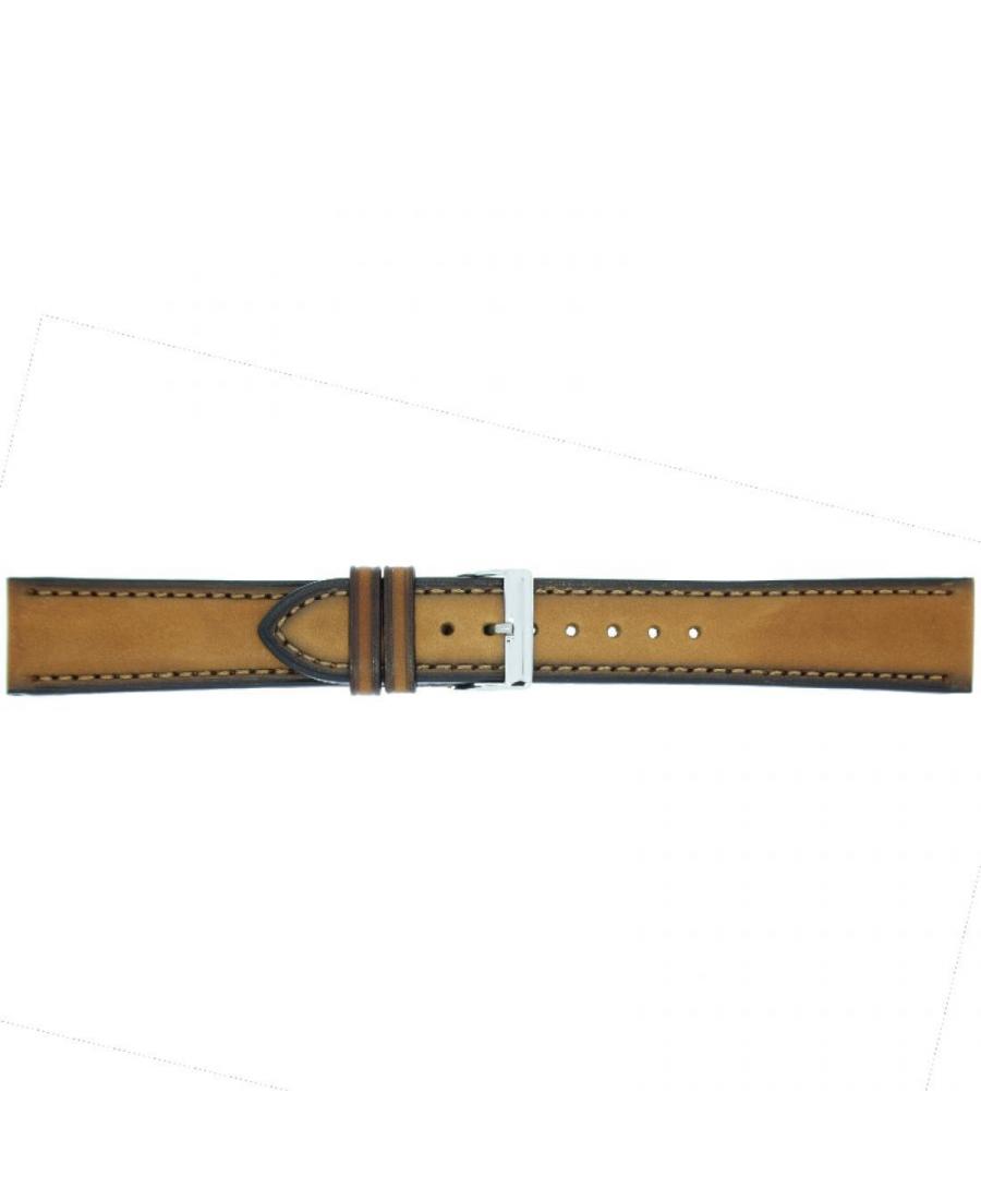 Watch Strap CONDOR Smooth Leather 392R.08.18.W Brown 18 mm