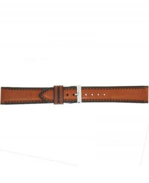 Watch Strap CONDOR Smooth Leather 392R.03.20.W Brown 20 mm