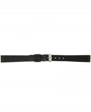 Watch Strap CONDOR Vegan 389R.01.12.W Imitation leather Black 12 mm