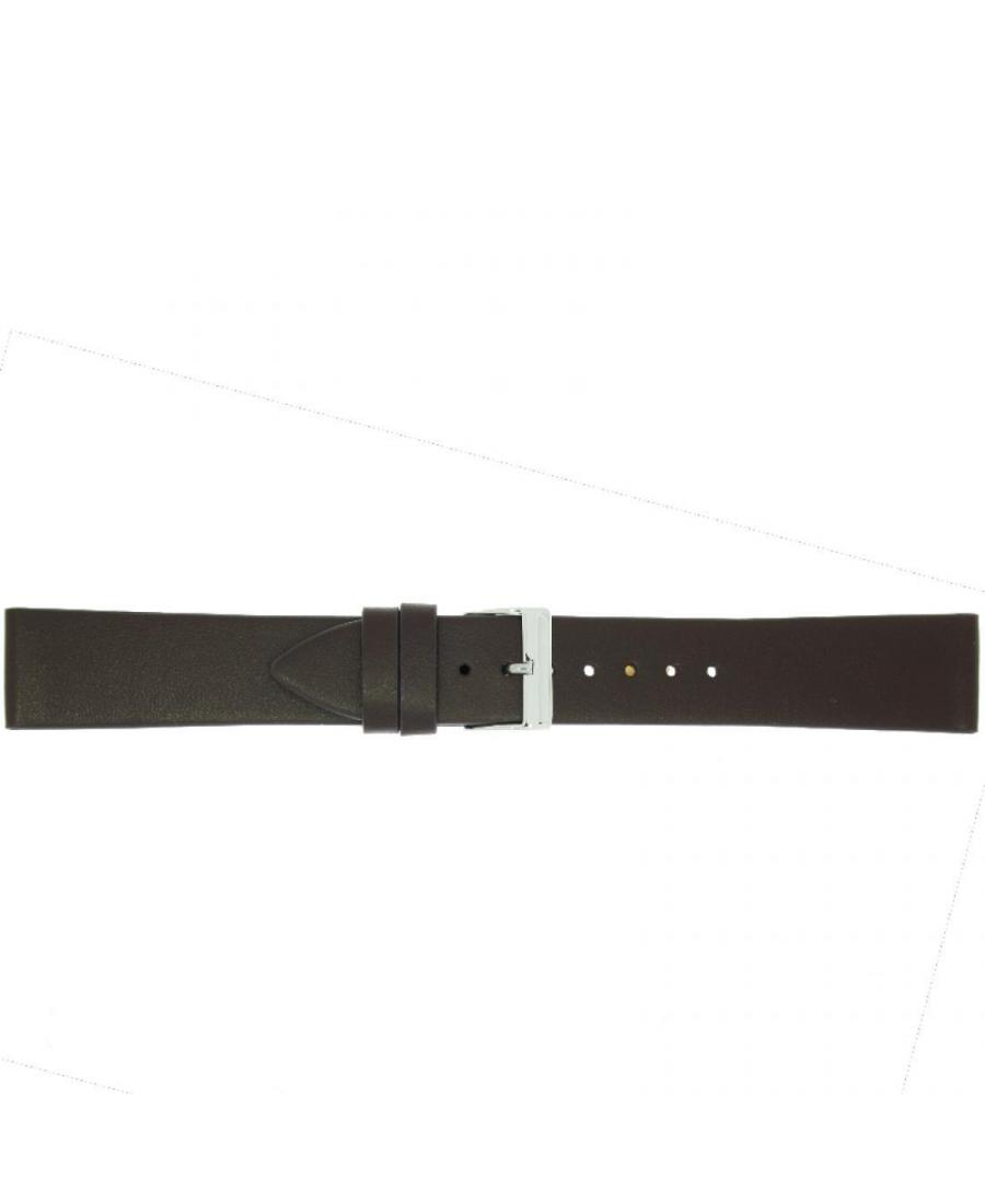 Watch Strap CONDOR Vegan 389R.02.20.W Imitation leather Brown 20 mm
