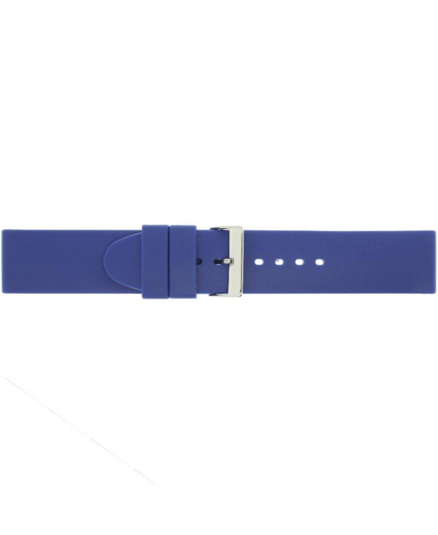 Watch Strap CONDOR SL.124.05.20.W Silicone Blue 20 mm