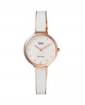 Kobiety klasyczny Japonia kwarcowy analogowe Zegarek Q&Q F669J011Y Biały Dial 30mm