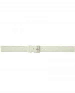 Watch Strap CONDOR Vegan 387R.09.14.W Imitation leather White 14 mm